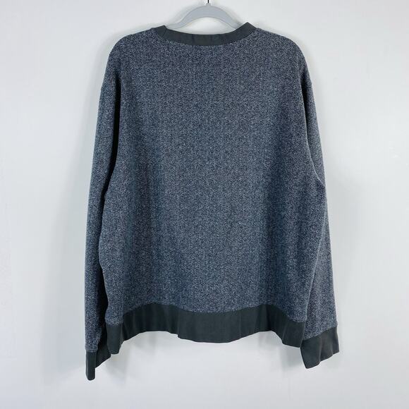Banana Republic Size XXL Crewneck Sweater Gray - Picture 2 of 4